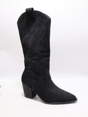 Kozaki damskie na obcasie (36-41) 00-09 NIRO