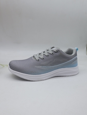 Buty sportowe damskie na płaskim (36-41) LXC8630-H LGREY/SKY.BLUE