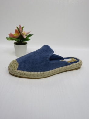 Klapki damskie na płaskim (36-41) 4821 BLUE