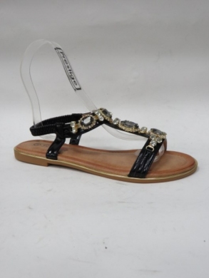 Sandały damskie na płaskim (36-41) SF-81 BLACK