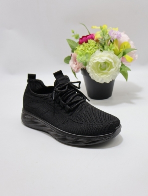 Buty sportowe damskie na płaskim (36-41) AHMD24-2 BLACK