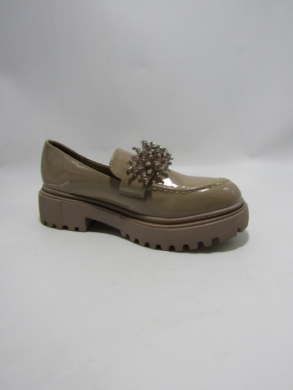 Mokasyny damskie na płaskim (36-41) 8018 BEIGE