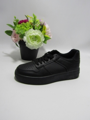 Buty sportowe damskie na płaskim (36-41) DN87-2 ALL BLACK