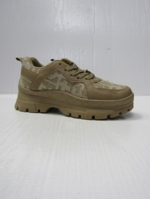 Buty sportowe damskie na płaskim (36-41) VL172 KHAKI