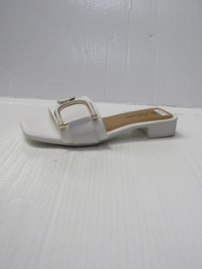Klapki damskie na płaskim (36-41) WL598 WHITE