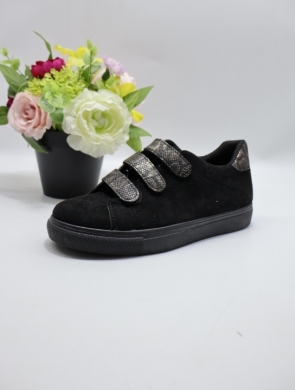 Buty sportowe damskie na płaskim (36-41) M990 BLACK