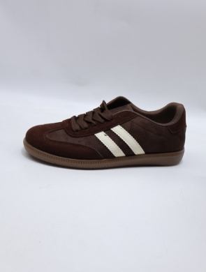 Buty sportowe damskie na płaskim (36-41) 77663 BROWN
