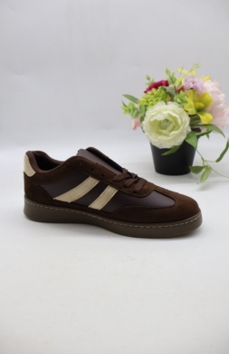 Buty sportowe damskie na płaskim (36-41) WCF-68/ COFFE