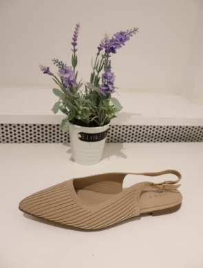 Sandały damskie na płaskim (36-41) BS32 TAUPE
