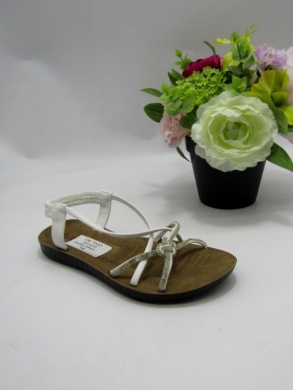 Sandały dziewczęce (24-35) LP9012 WHITE