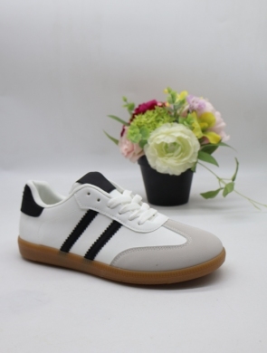 Buty sportowe damskie na płaskim (36-41) A-108 WHITE
