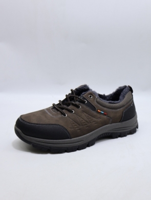 Trekkingowe męskie ocieplane (40-46) 13100-3 BROWN