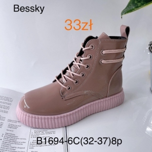 Botki dziewczęce (32-37) B1694-6C