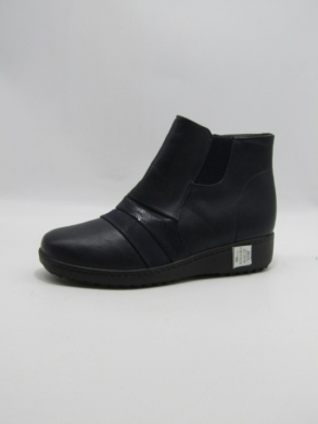 Botki damskie ocieplane na płaskim (36-42) 8124-6 BLUE