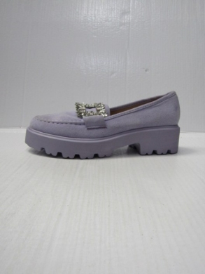 Mokasyny damskie na płaskim (36-41) H8-358 PURPLE