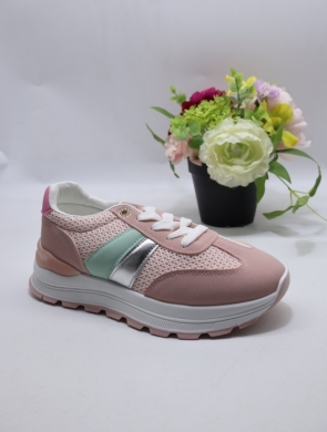 Buty sportowe damskie na płaskim (36-41) BO-900 PINK