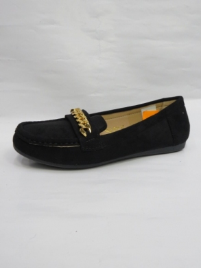 Mokasyny damskie na płaskim (36-41) LE-549 BLACK