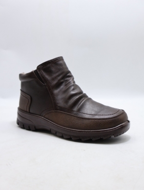 Botki damskie ocieplane na płaskim (36-42) G305C-2