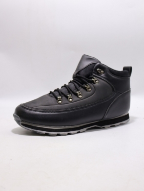 Trapery męskie ocieplane (41-46) 9-2028 BLACK