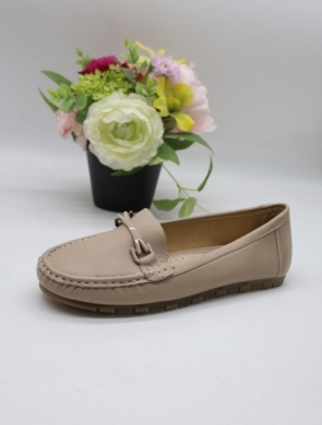 Mokasyny damskie na płaskim (36-41) GS31 KHAKI