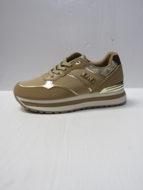 Buty sportowe damskie na płaskim (36-41) JLO-121 CAMEL