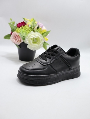 Buty sportowe damskie na płaskim (36-41) D190 ALLBLACK