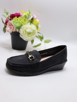 Półbuty damskie na koturnie (36-41) QQ-10 BLACK
