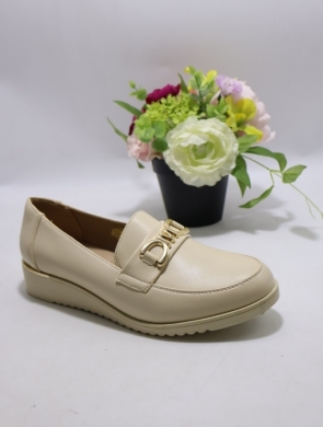 Półbuty damskie na płaskim (36-42) Y007-7 BEIGE