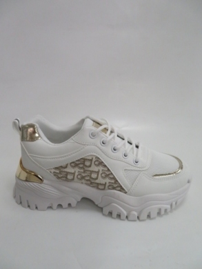 Sneakersy damskie niskie (36-41) 8046 WHITE