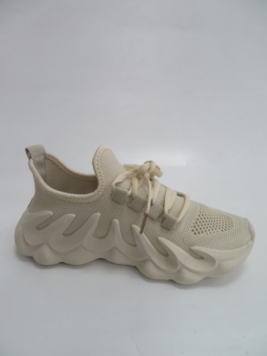 Sneakersy damskie niskie (36-41) VL158 BEIGE