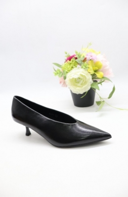 Czółenki damskie na szpilce (36-41) 8424 BLACK
