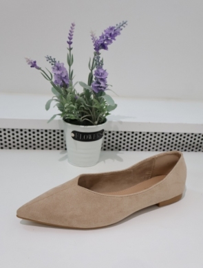 Baleriny damskie (36-41) 9799 KHAKI