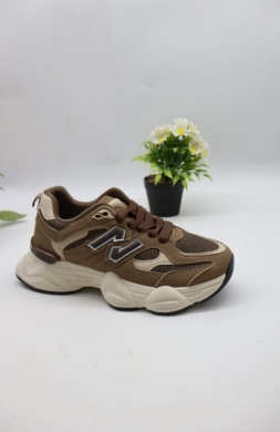 Sneakersy damskie (36-41) 24071 KHAKI