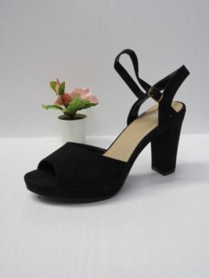 Sandały damskie na obcasie (36-41) LE-555 BLACK