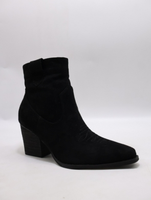 Botki damskie na obcasie (36-41) C-180 BLACK