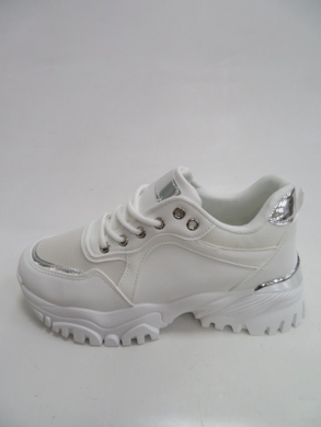 Sneakersy damskie niskie (36-41) 072 WHITE