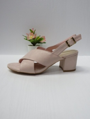 Sandały damskie na obcasie (36-41) LE-530 PINK