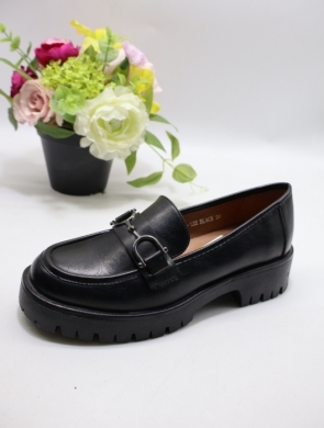 Mokasyny damskie na płaskim (36-41) YCC-122 BLACK
