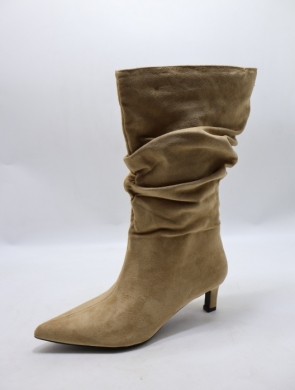 Kozaki damskie na szpilce (36-41) GZ-309 KHAKI