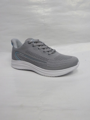 Buty sportowe damskie na płaskim (36-41) LXC8453-H LGREY/SBLUE