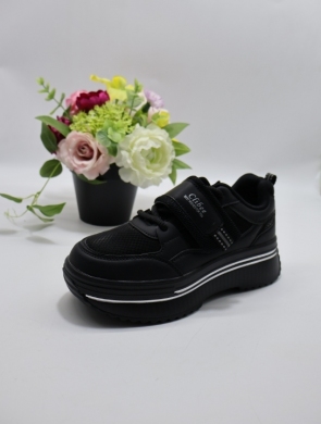 Buty sportowe dziewczęce (33-38) EC375-1BLACK