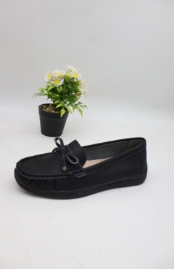 Mokasyny damskie na płaskim (36-41) 3378 BLACK