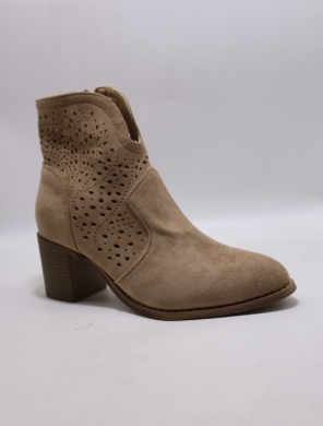 Botki damskie na obcasie (36-41) H250-2 KHAKI