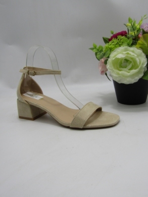 Sandały damskie na obcasie (36-41) WW-3 BEIGE