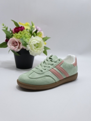 Buty sportowe damskie na płaskim (36-41) 6610 GREEN