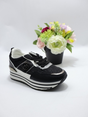 Buty sportowe damskie na płaskim (36-41) Q95 BLACK