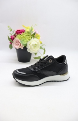Buty sportowe damskie na płaskim (36-41) 6783 BLACK
