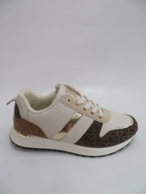 Sneakersy damskie niskie (36-41) LJ-68 BEIGE