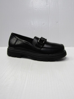 Mokasyny damskie na płaskim (36-41) X8135 BLACK