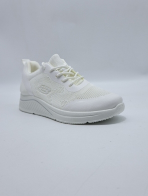 Buty sportowe damskie na płaskim (36-41) AA72 WHITE